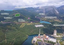 Representación gráfica de la CDR Velilla entre las provincias de Palencia y León sobre imagen real.