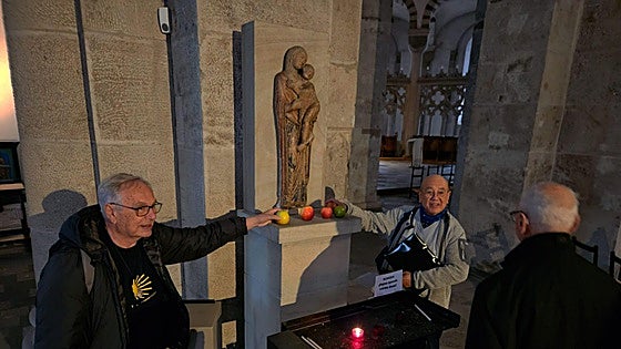 Los amigos de un antiguo camino a Santiago en León se reencuentran en Alemania