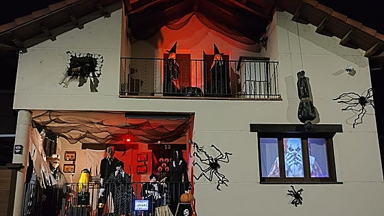 Las imágenes de la casa del terror de Astorga