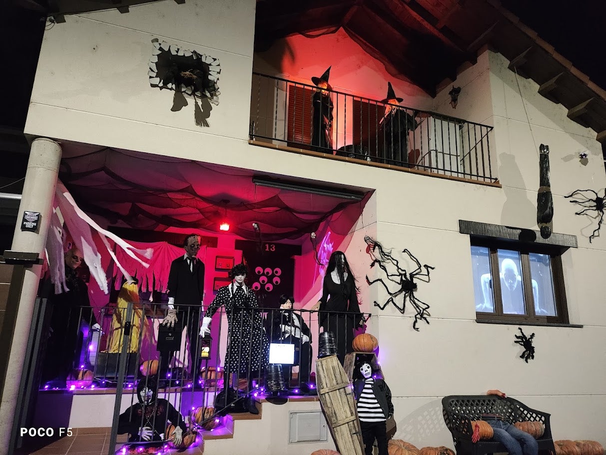 Las imágenes de la casa del terror de Astorga