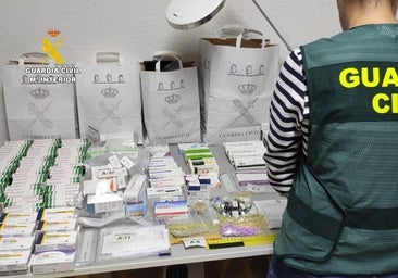 Detenidas 22 personas por vender ilegalmente medicamentos por internet desde Benavente