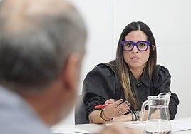 La vicepresidenta general del PSIE de Castilla y León, Nuria Rubio.