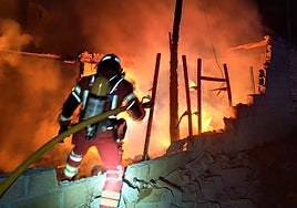 Incendio en una vivienda de Astorga.