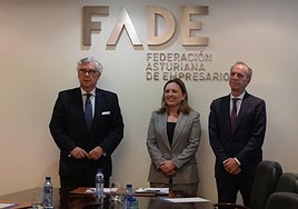 Reunión de las patronales de León, Asturias y Galicia.