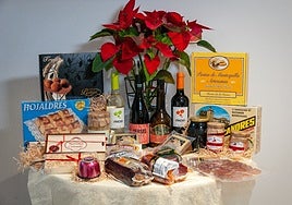 Hosteléon presenta sus cestas de Navidad con productos leoneses