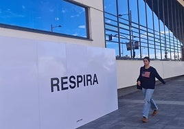 Uno de los mensajes de Yoko Ono por la ciudad de León.