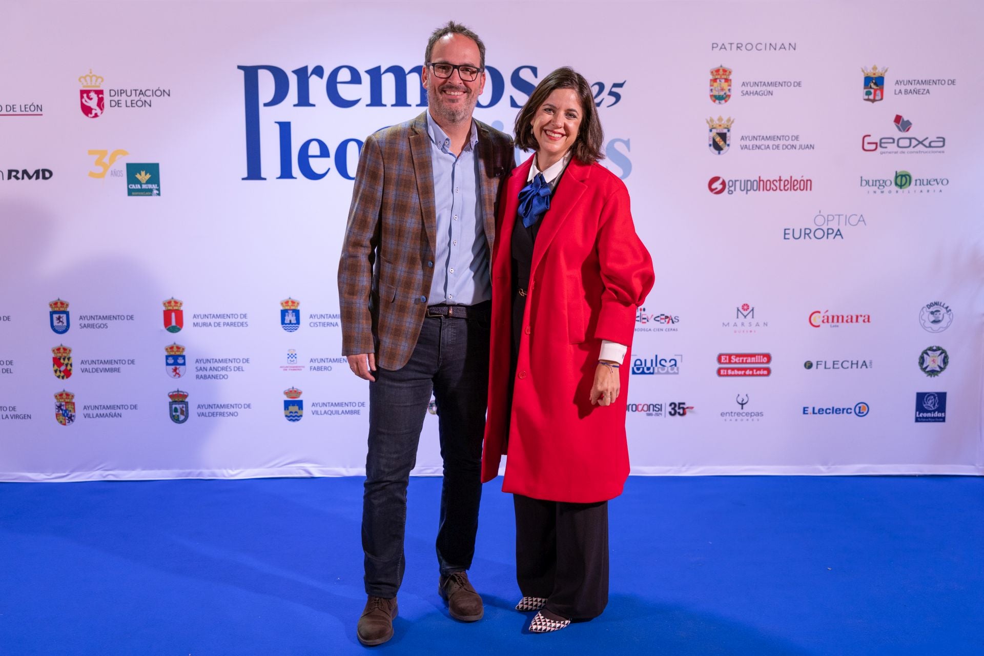 Jon Ander Aragón y Sandra Valdueza, de Inmobilaria Burgo Nuevo.