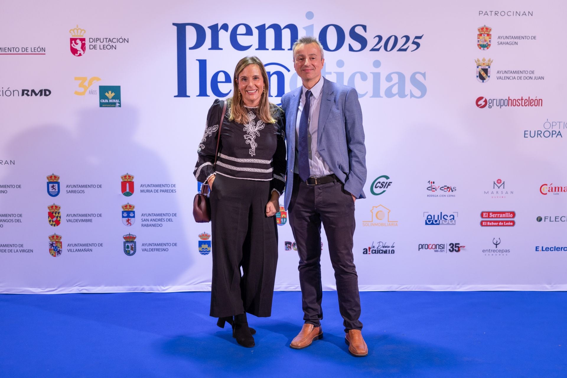 Mónica Flórez, de LaCaixa, y Juan Díez, de Incibe.