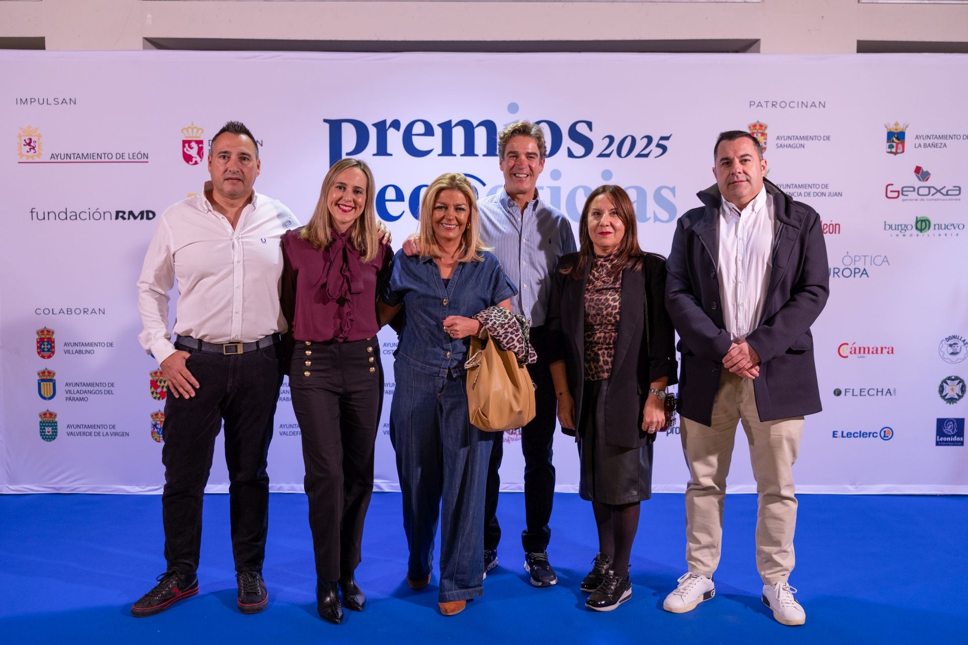 Chema Mulero, Sol Herrera, Sofía García, Jorge López, Ana López y Jorge Manzano, de Sol Inmobiliaria y M Soluciona.
