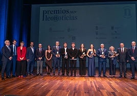 Imagen de los Premios Leonoticias 2025 celebrados en el Auditorio de León