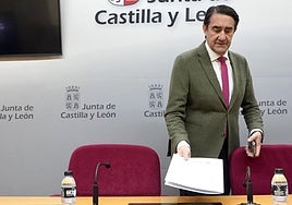 El consejero de Medio Ambiente, Juan Carlos Suárez-Quiñones.
