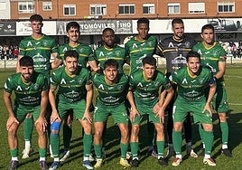 Once del Atlético Astorga en el encuentro.