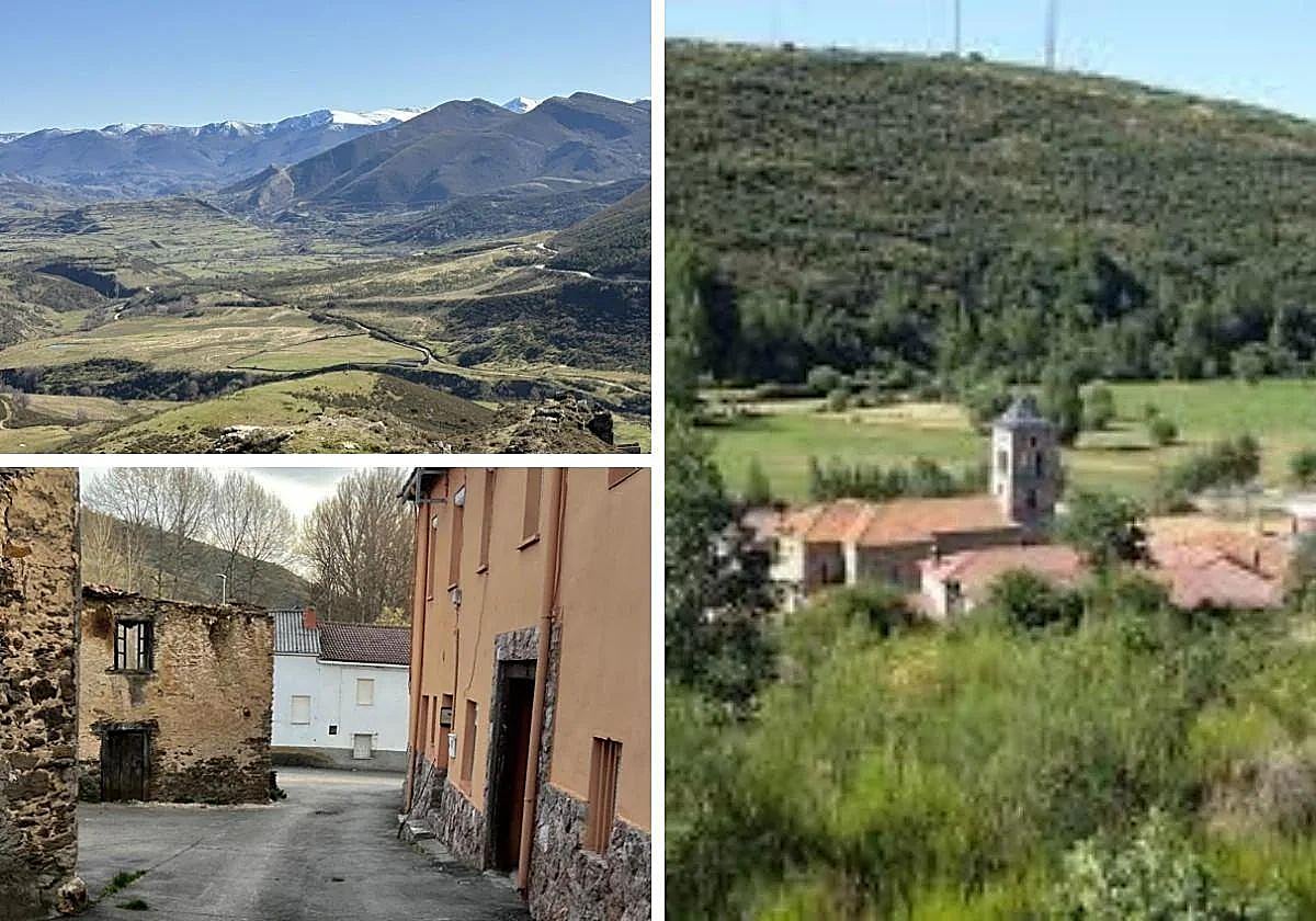 Imagen de archivo de tres pueblos de la lista.