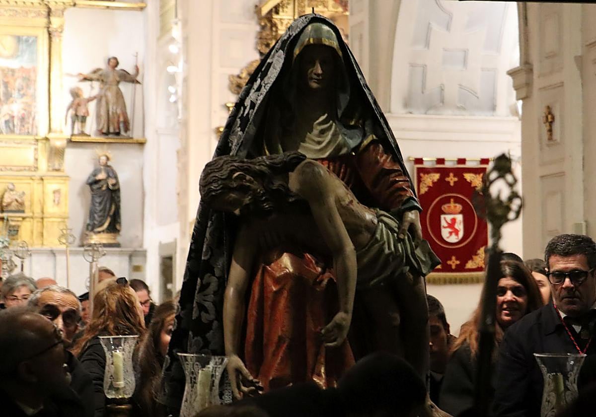 Imágenes de la procesión.