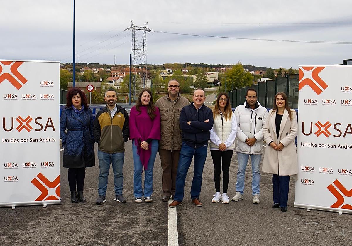 Grupo de integrantes de Unidos por San Andrés.