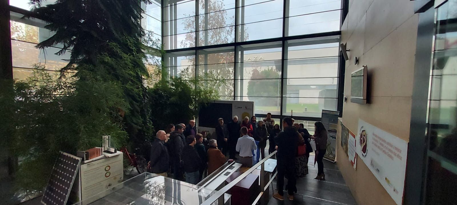 Las imágenes de las visitas a edificios emblemáticos