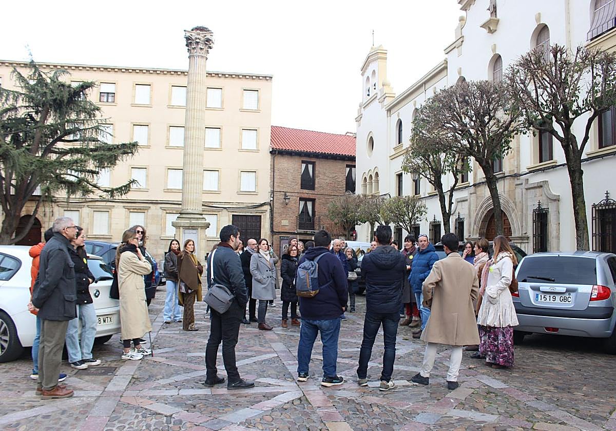 Las imágenes de las visitas a edificios emblemáticos