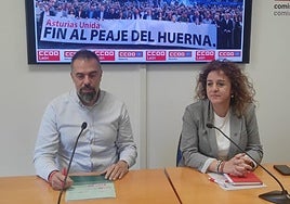 Representantes de Comisiones Obreras en Asturias y León.