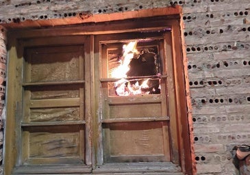 La Policía desaloja a un nuevo okupa de Bodegas Armando tras desatarse un incendio