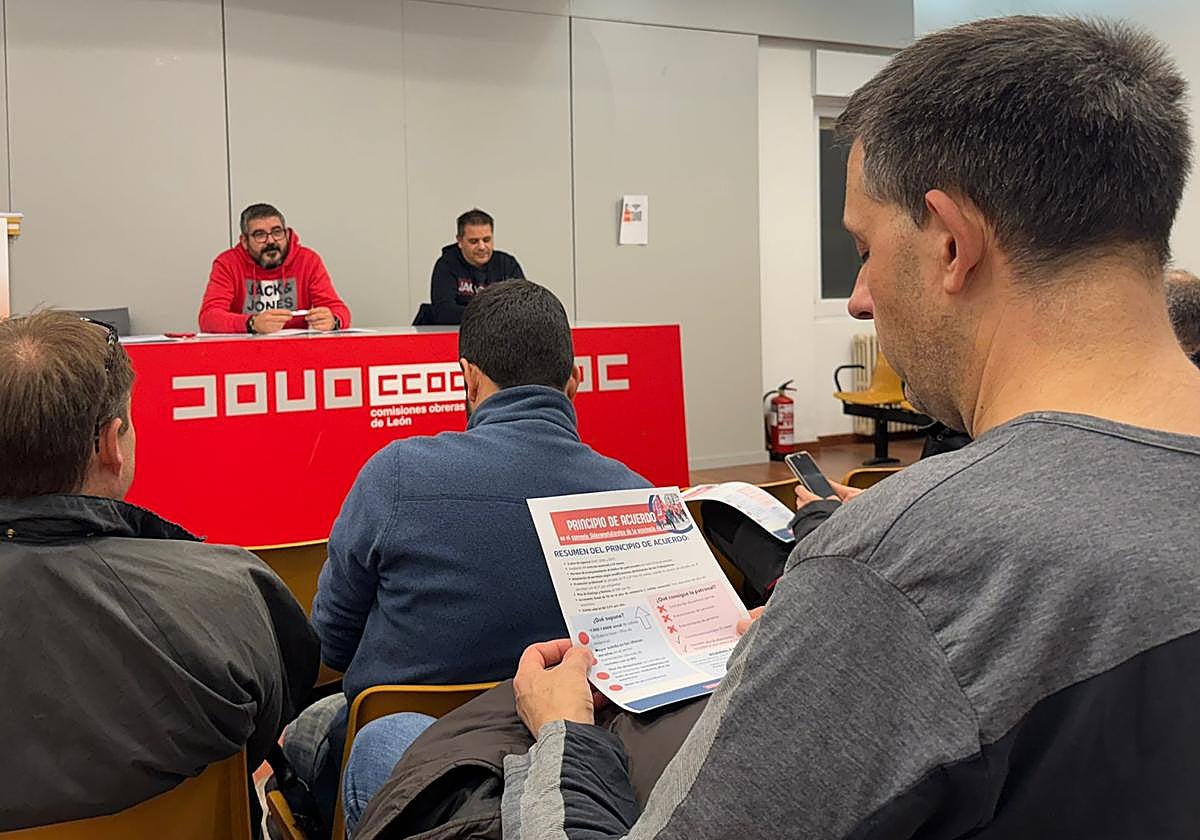 Los trabajadores del sector del metal ratifican en sus asambleas el acuerdo alcanzado en la negociación del convenio colectivo de León