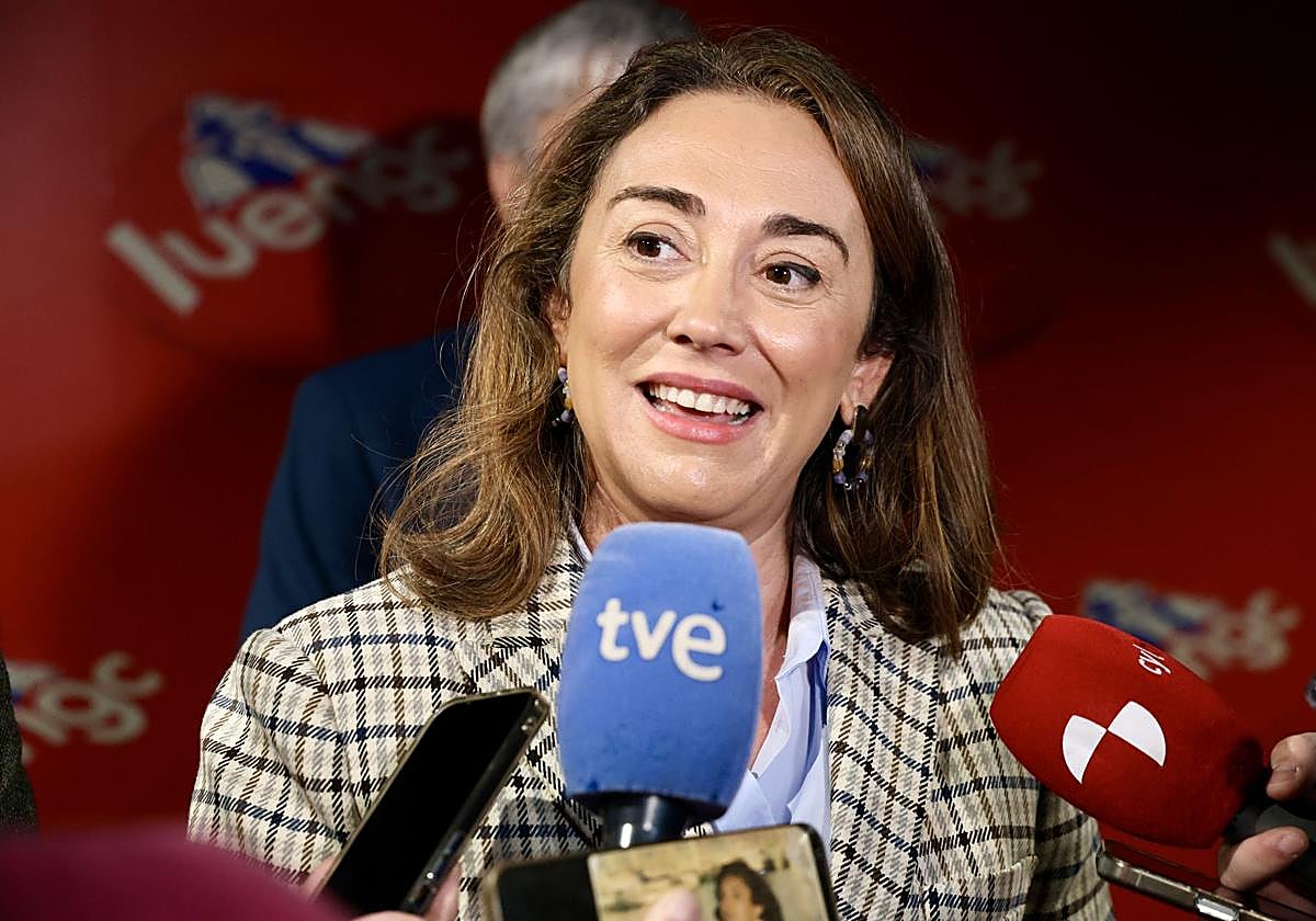 La consejera de Agricultura, Ganadería y Desarrollo Rural, María González Corral.