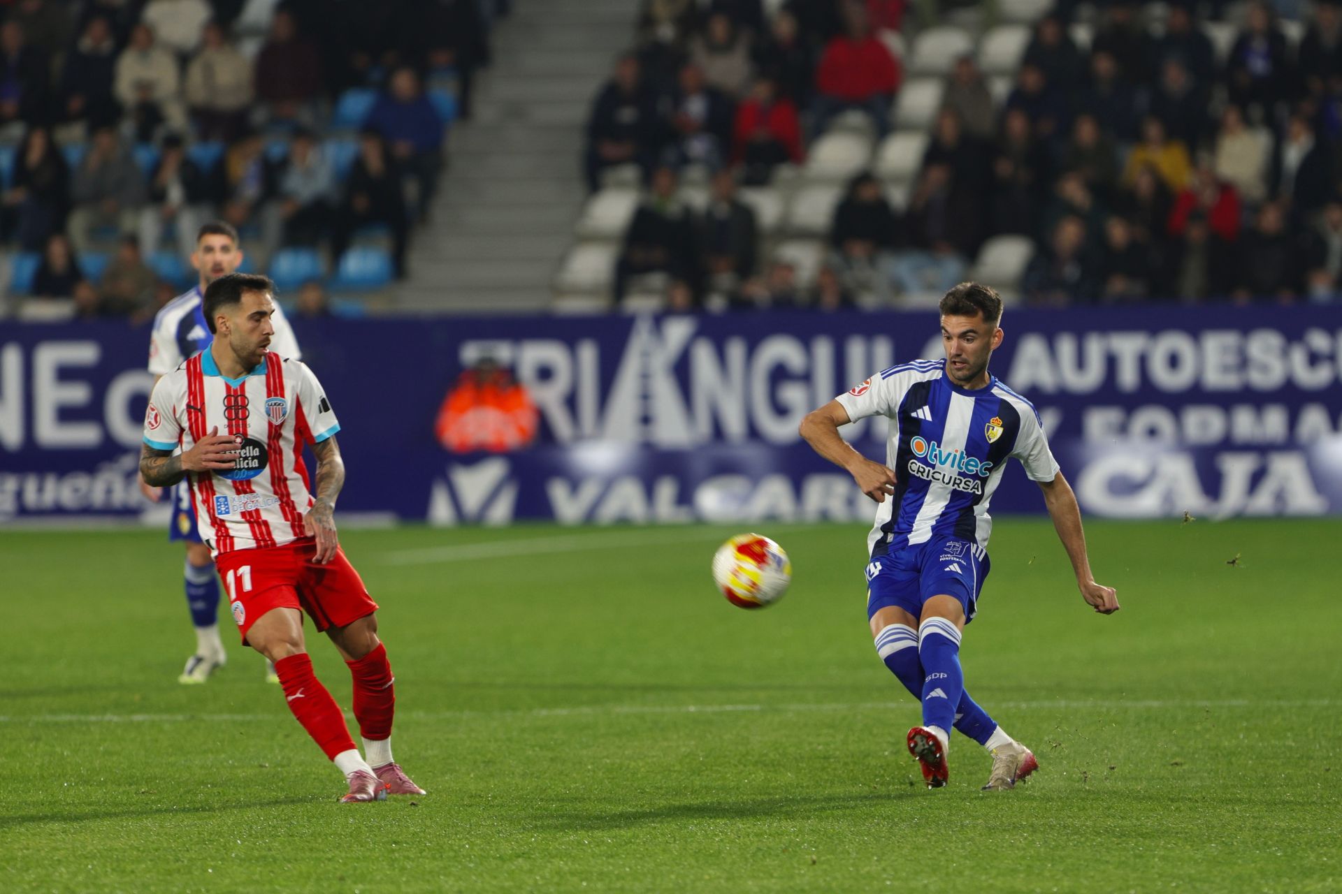 Las imágenes del partido entre la Ponferradina y el Lugo