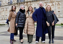 El vicesecretario nacional de Educación e Igualdad del Partido Popular, Jaime de los Santos, visita León junto a la diputada leonesa Silvia Franco y la senadora Asunción Mayo.