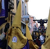 Una imagen de la procesión de la cofradía.