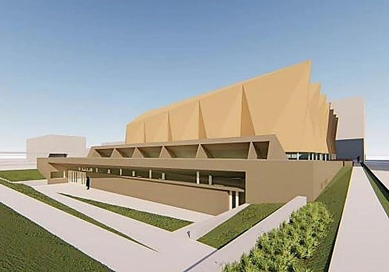 Recreación en la memoria del pabellón de Eras.