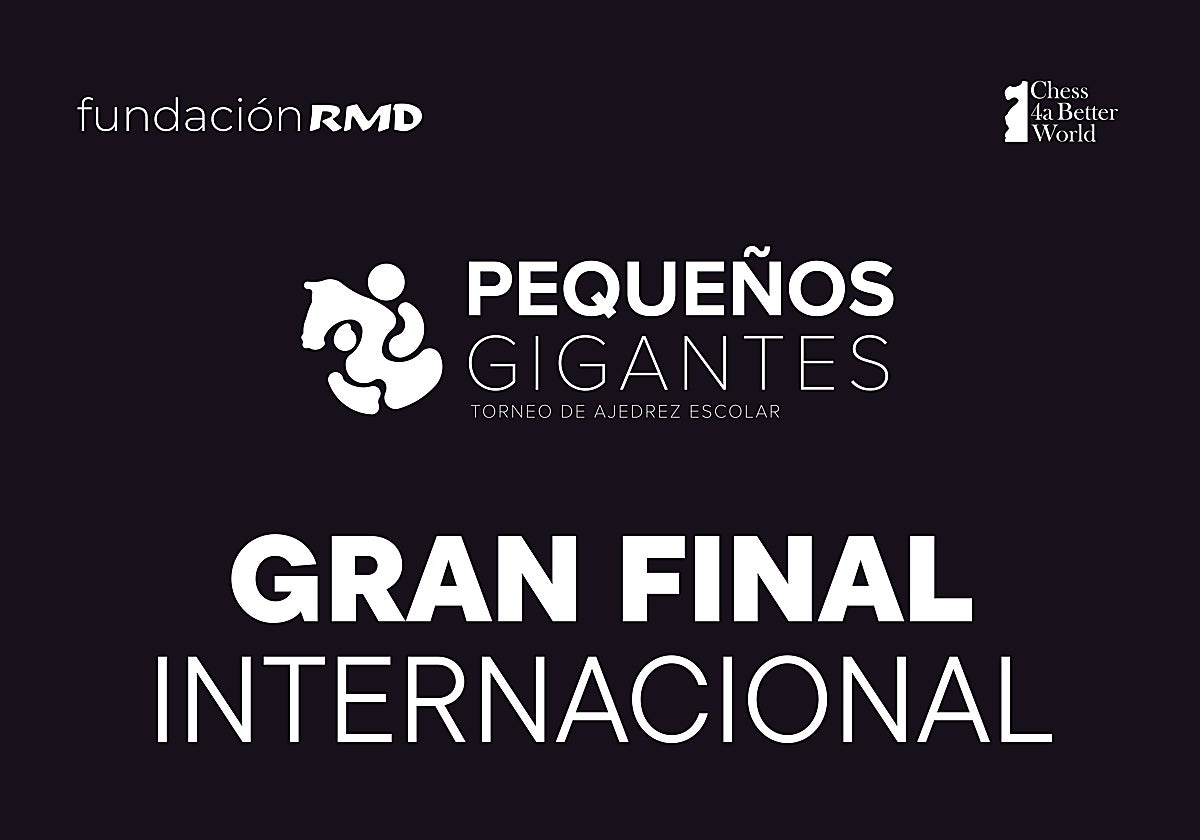 Cartel de la Gran Final Internacional Pequeños Gigantes