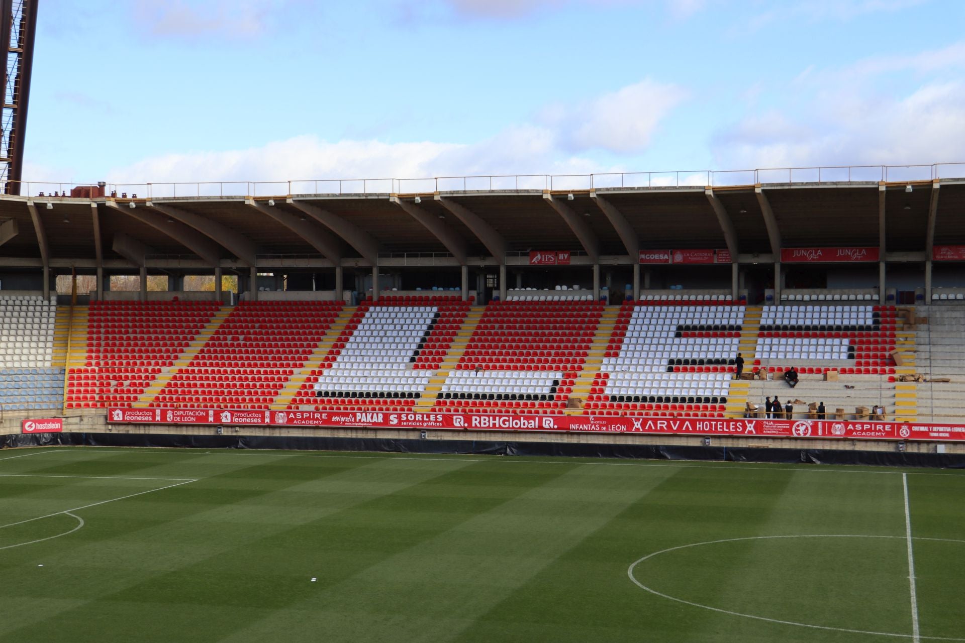 Así es la renovada zona VIP de la Cultural y los nuevos asientos rojos