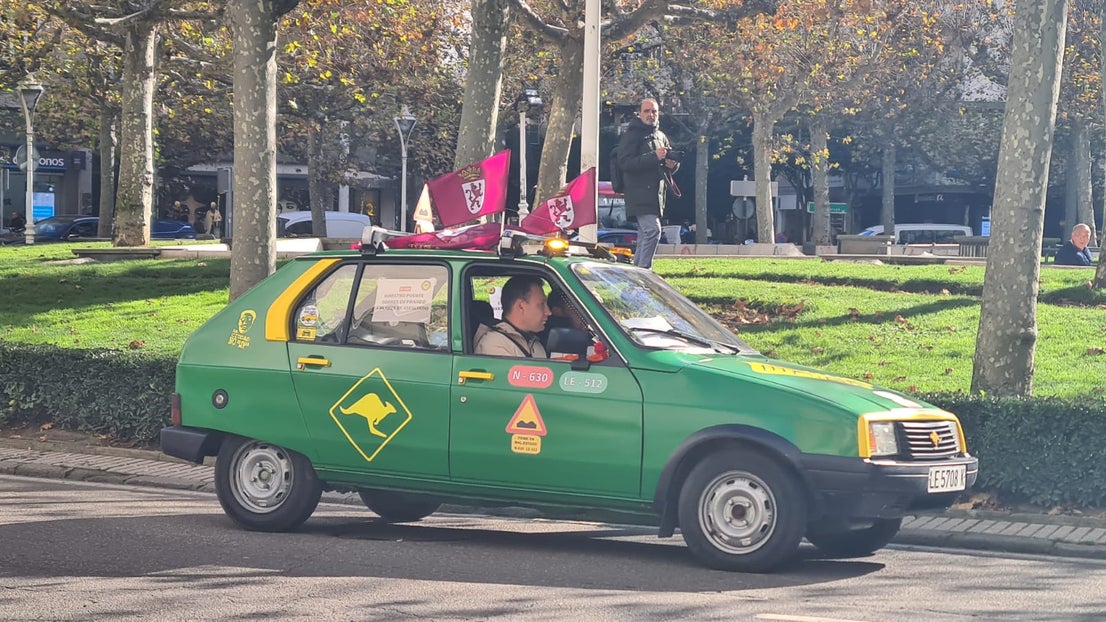 Las imágenes de la protesta de los vecinos de la N-630 | leonoticias.com