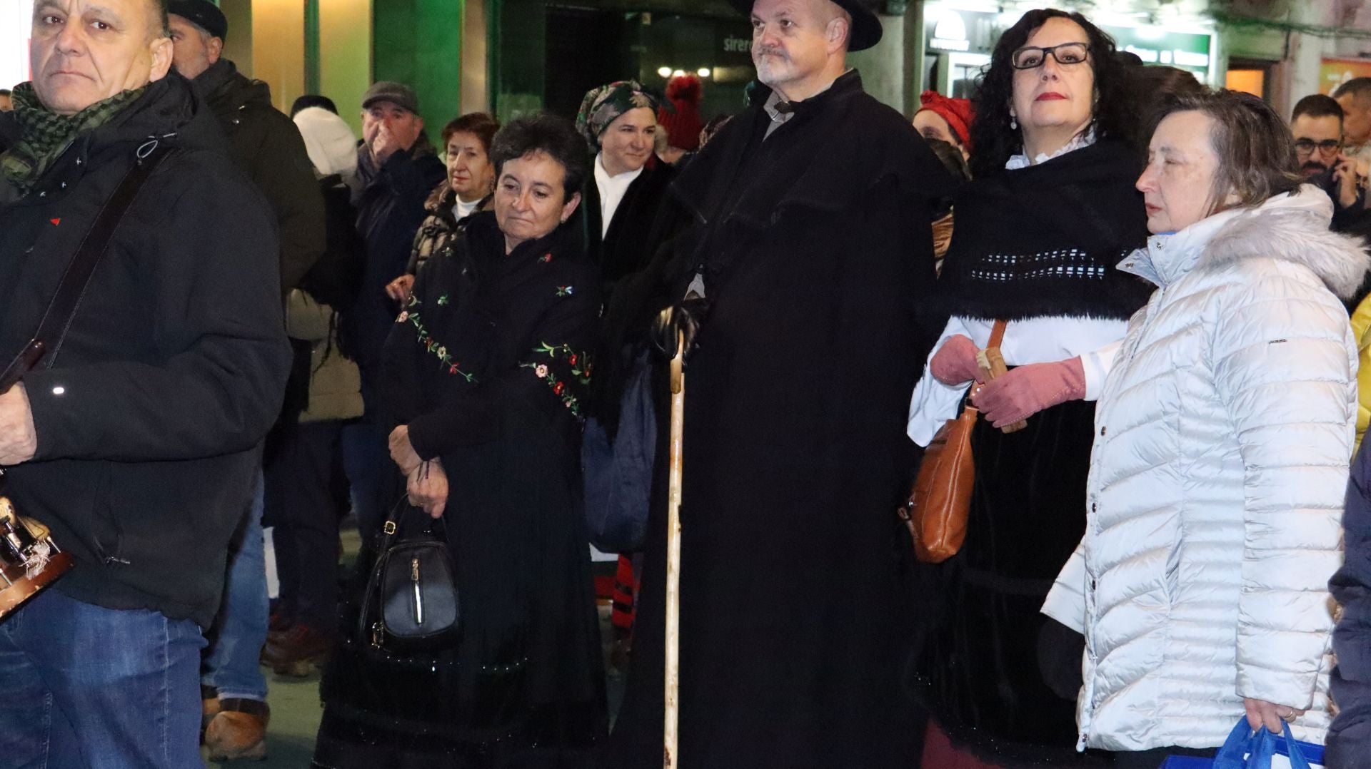 Las imágenes de la madreñada por las calles de León