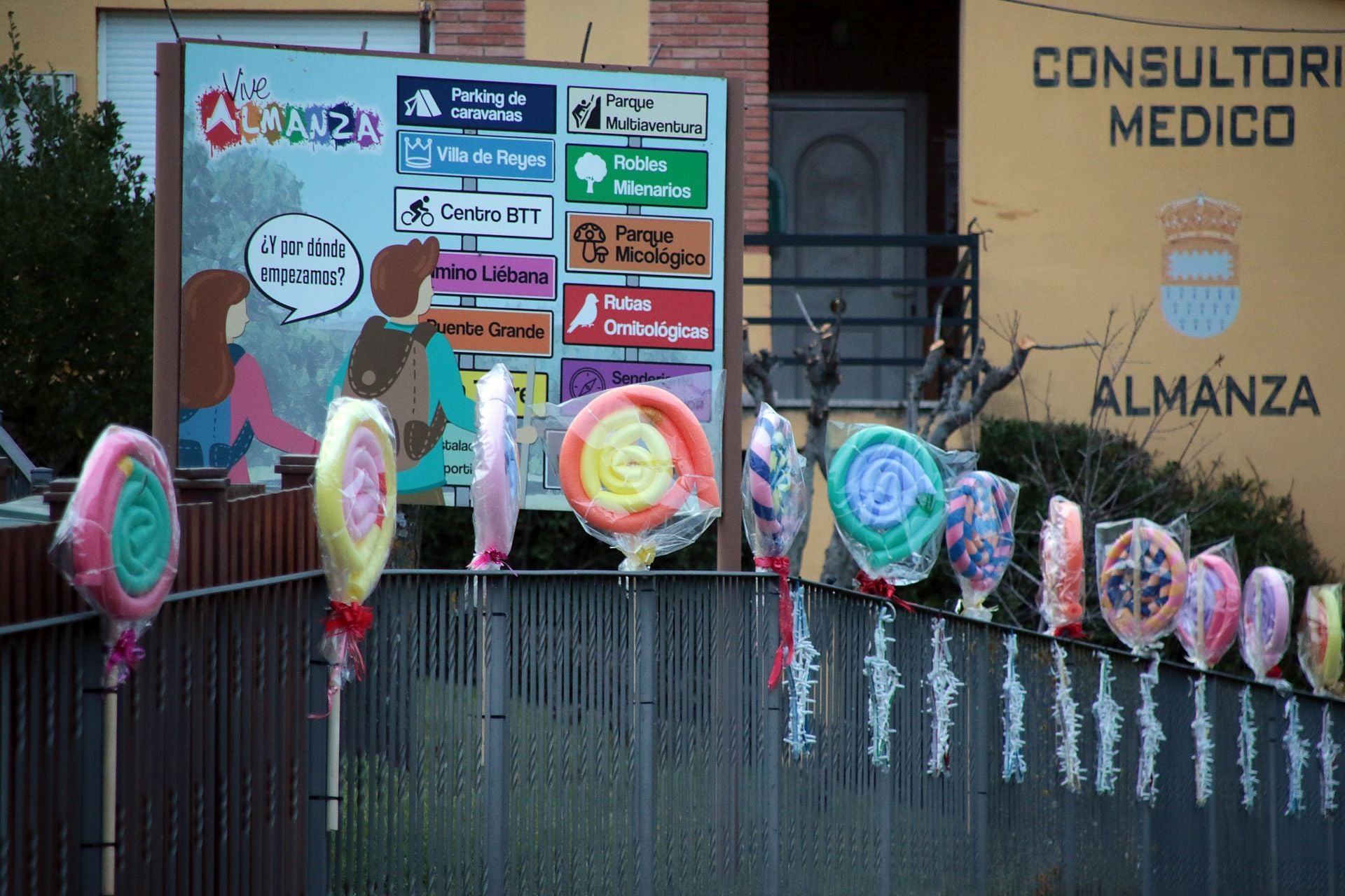 Así ha sido el encendido del pueblo europeo de la Navidad