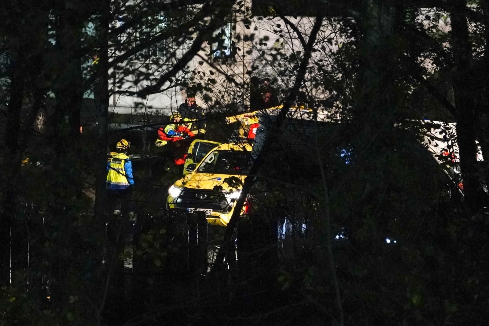 Las imágenes del accidente minero en Cangas del Narcea