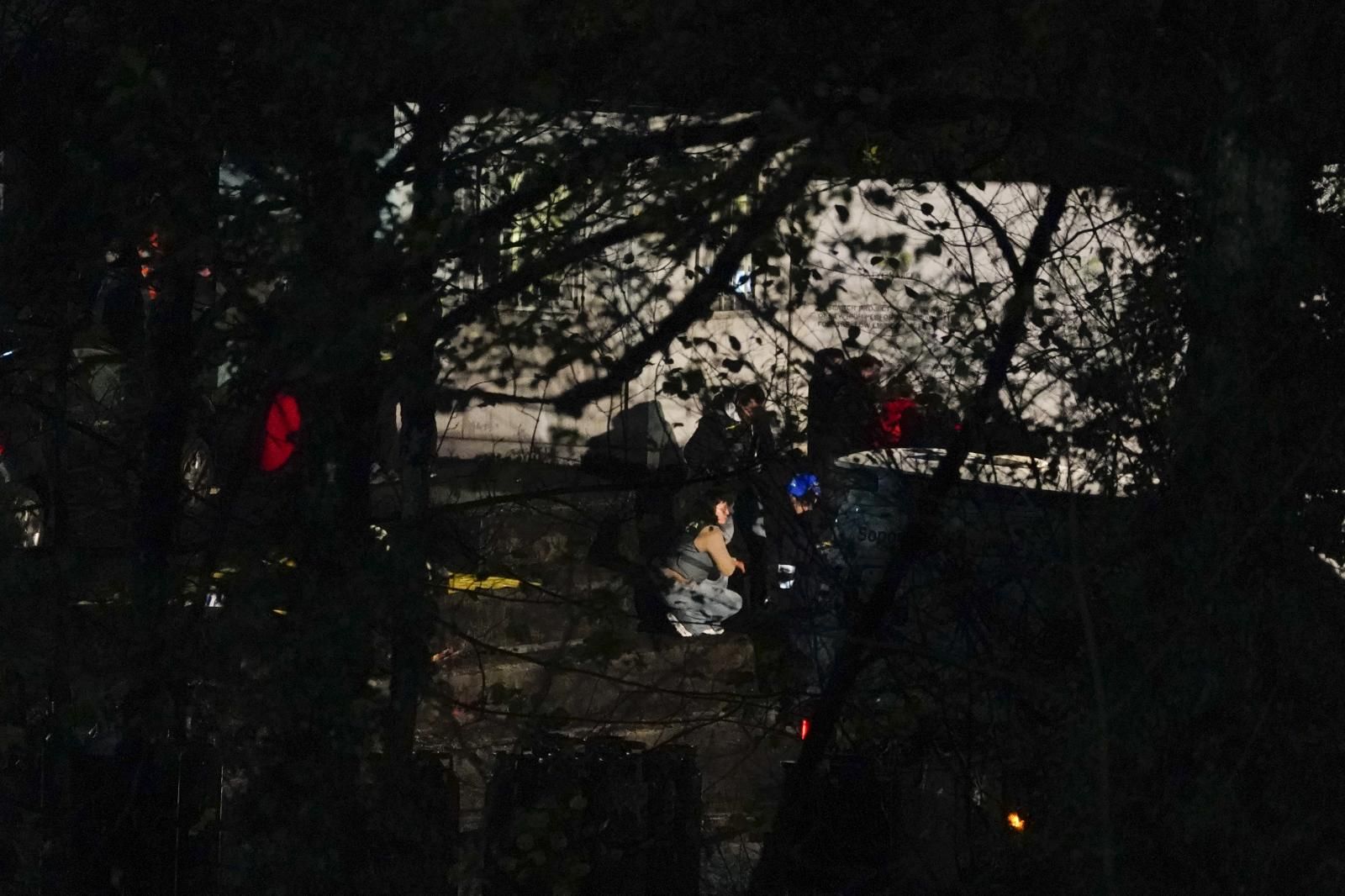 Las imágenes del accidente minero en Cangas del Narcea