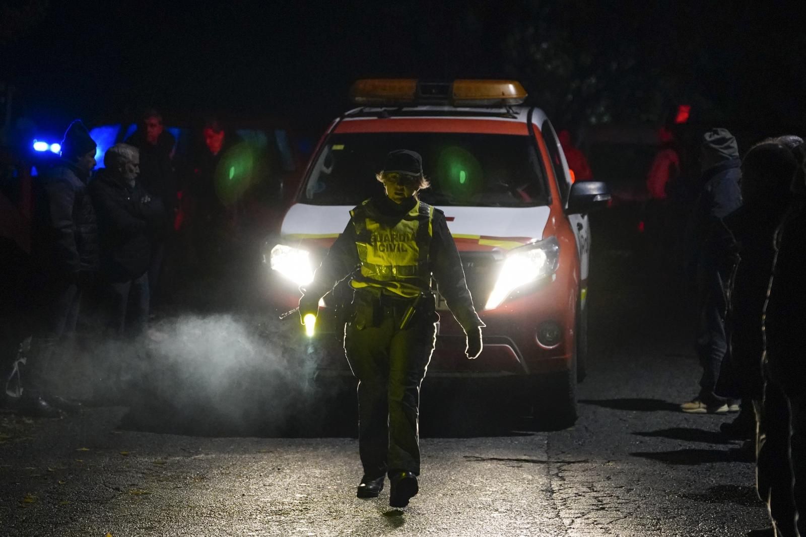Las imágenes del accidente minero en Cangas del Narcea