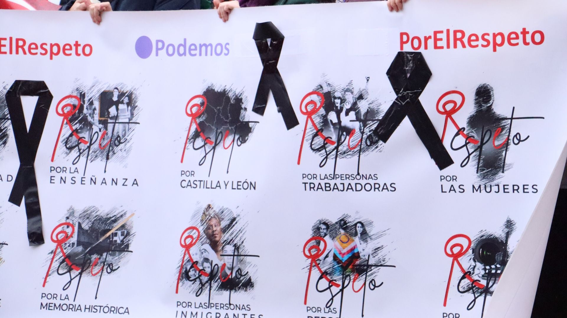 Las imágenes de la movilización &#039;Respeto&#039; en León por la gestión de los incendios forestales