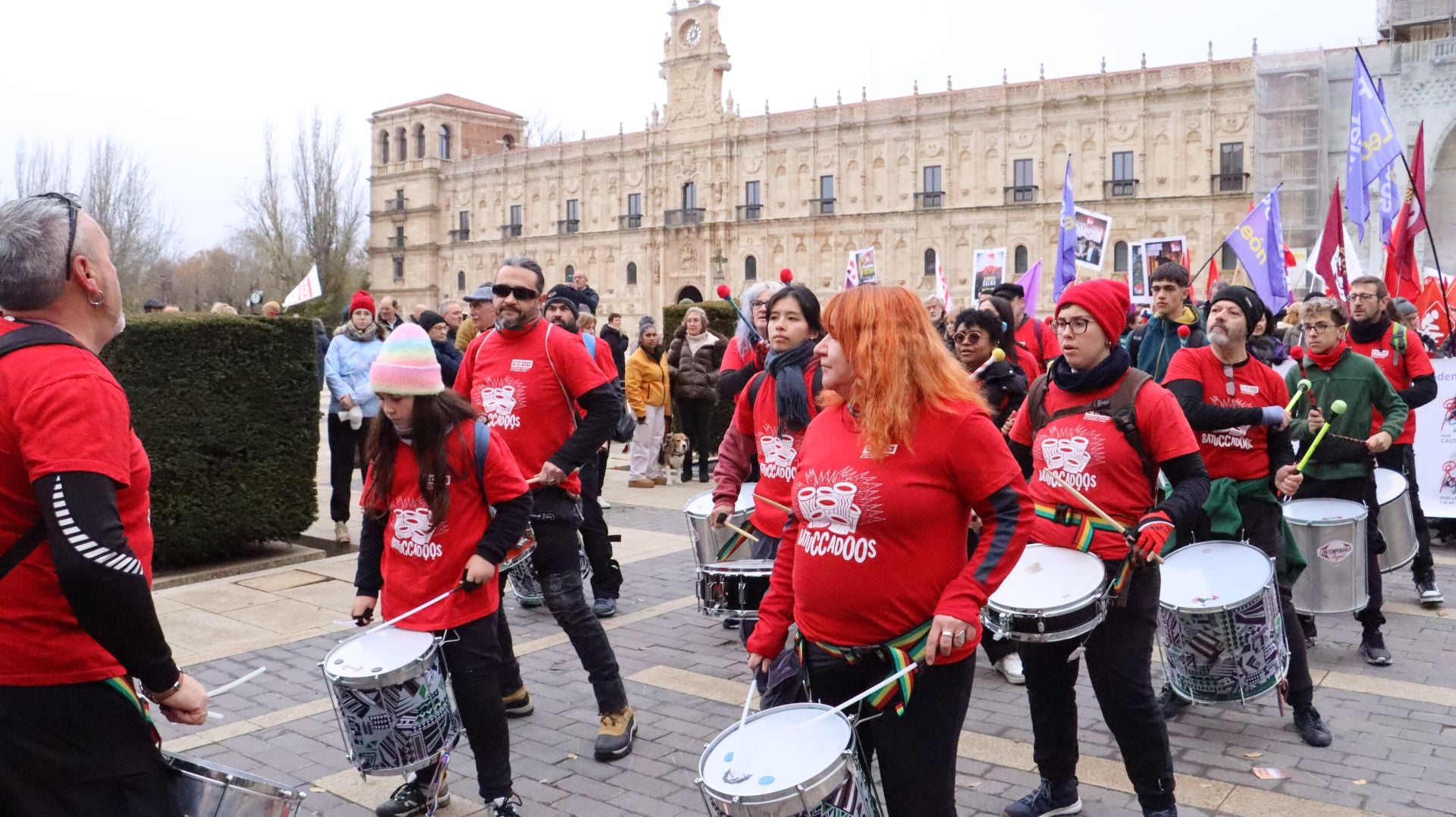 Las imágenes de la movilización &#039;Respeto&#039; en León por la gestión de los incendios forestales