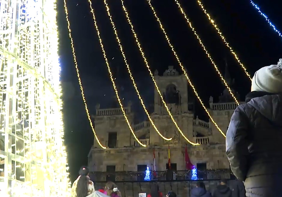 Encendido iluminación navideña