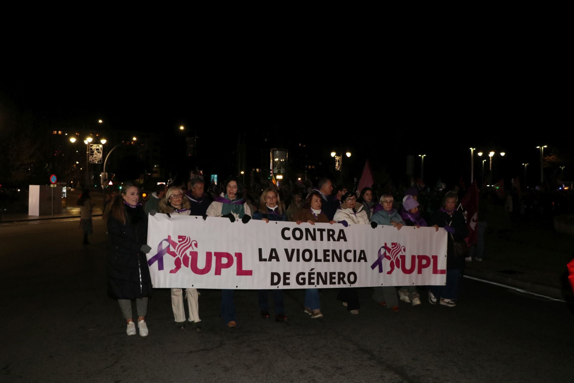 Las imágenes de la manifestación del 25N en León