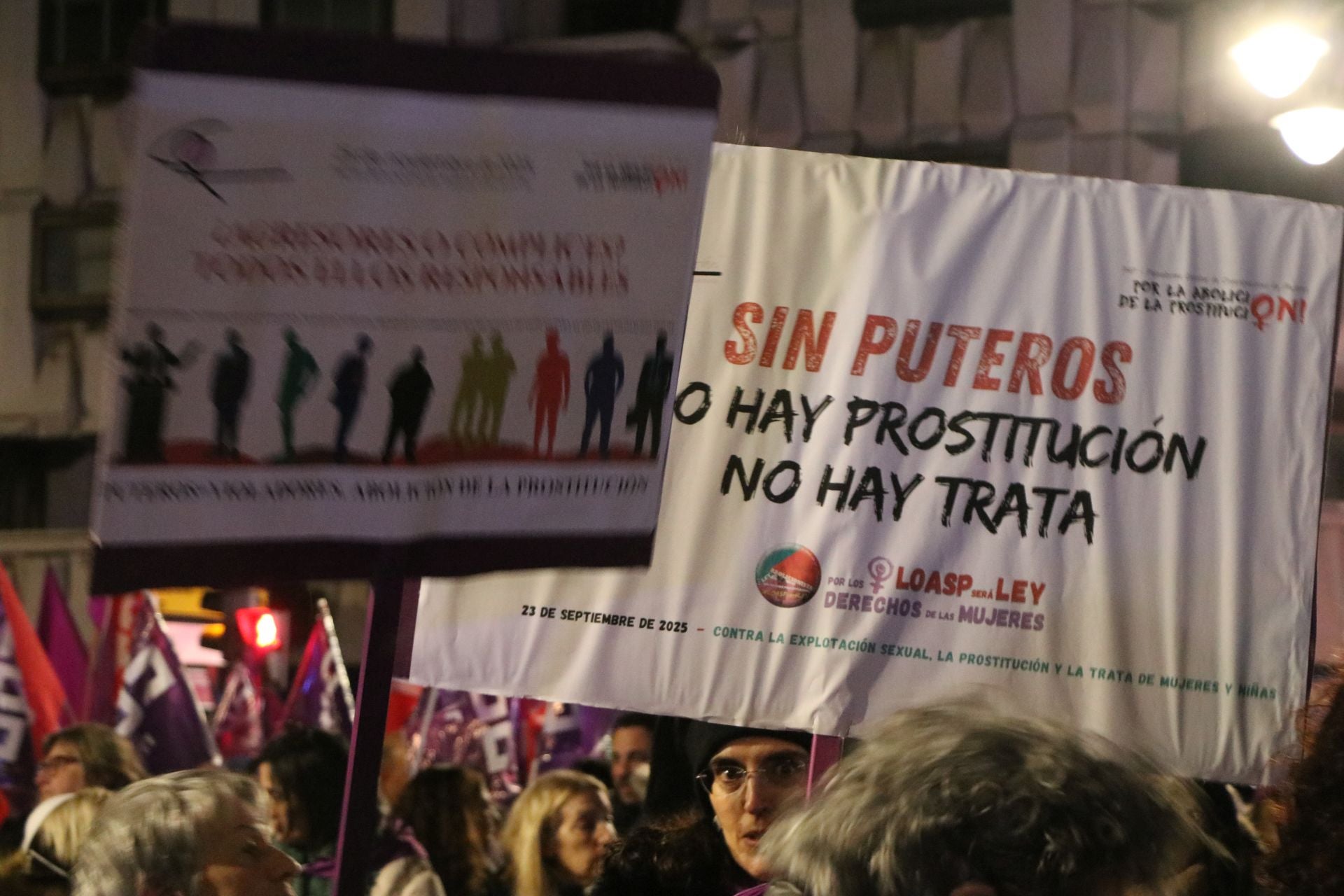 Las imágenes de la manifestación del 25N en León