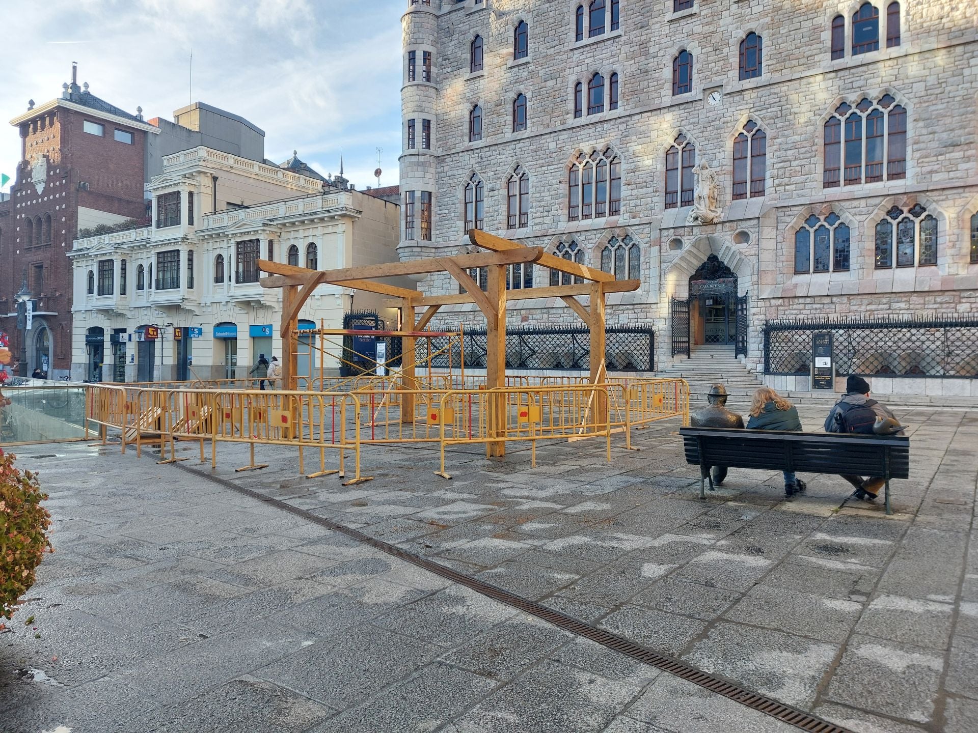 Las imágenes de la decoración navideña en el centro de León