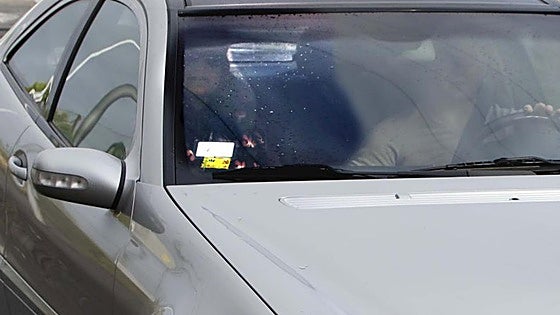 La imagen de Triana Martínez en su salida de la cárcel para disfrutar de su primer permiso