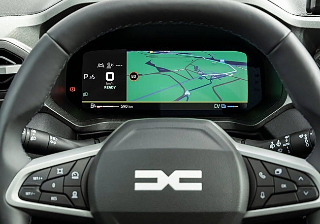 Interior del Nuevo Dacia Bigster