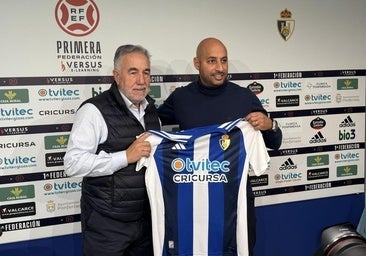 Mehdi Nafti nuevo entrenador de la SD Ponferradina: «El objetivo es remontar el vuelo y transmitir emociones»