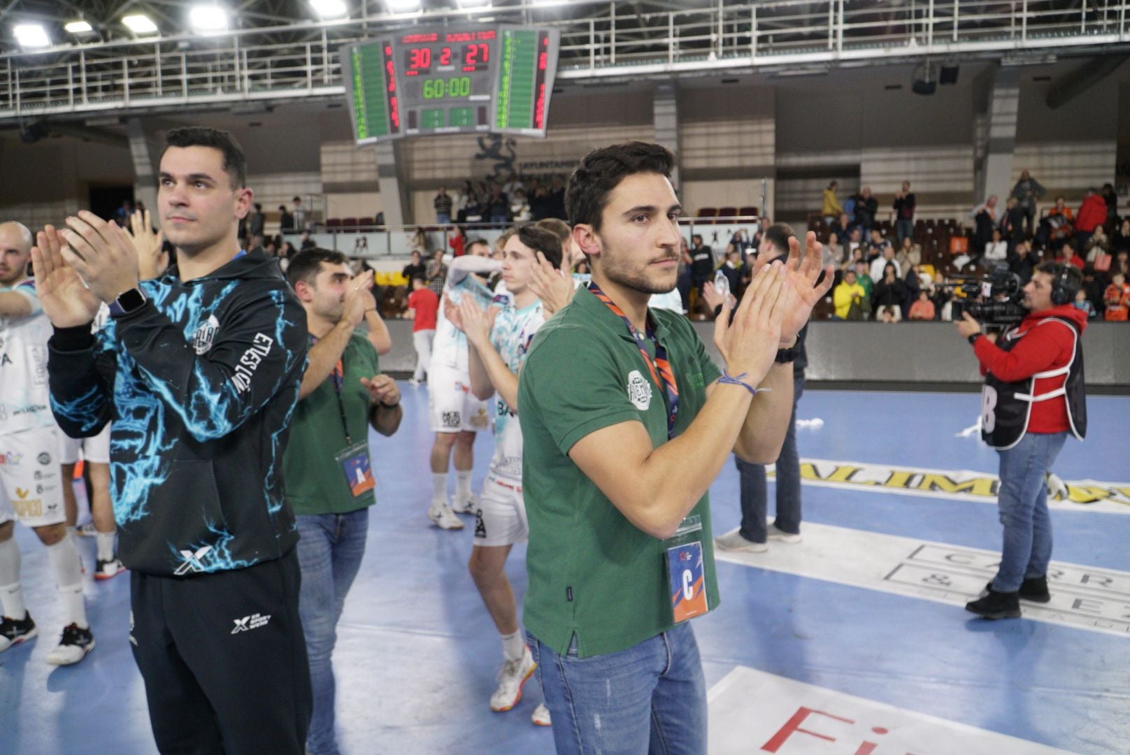 Las mejores imágenes del épico triunfo del Ademar ante el Kadetten