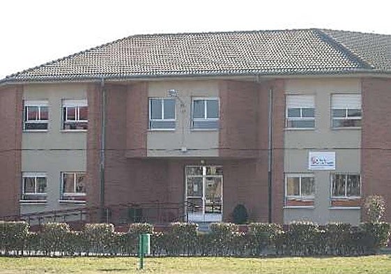 Fachada del CEE Sagrado Corazón en León.