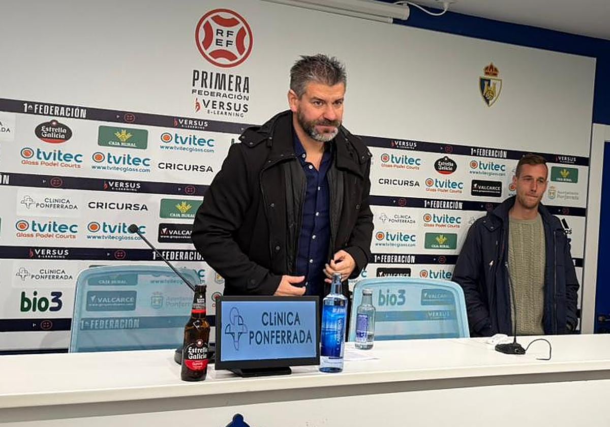 Fer Estévez, exentrenador de la Ponferradina.