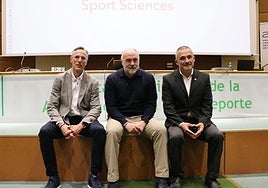 Algunos de los referentes presentes en el seminario.